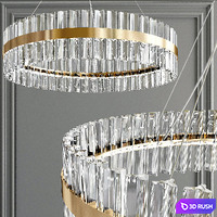 Cloyd chandelier collection 3D Model Vray