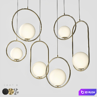 Lampatron Hoop B 3D Model Vray, Corona