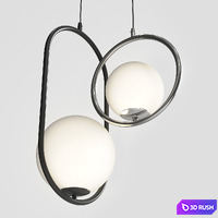 Lampatron Hoop B 3D Model Vray, Corona