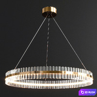 Saturno 700 Chandelier 3D Model Vray
