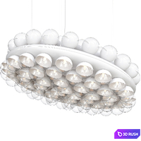 Prop Light Round Double by Moooi 3D Model Vray
