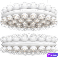 Prop Light Round Double by Moooi 3D Model Vray
