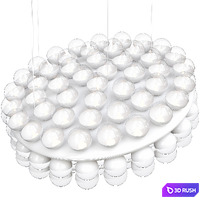 Prop Light Round Double by Moooi 3D Model Vray