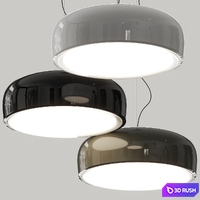 Flos Smithfield S Pendant Lamps 3D Model Vray, Corona