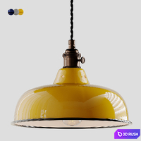 ABAT JOUR EMAILLE Pendant Lamp from Ducotedu Design 3D Model Corona