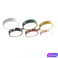 BOBBI Multicolor 3D Model Vray