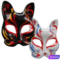 Mask 1 3D Model Vray
