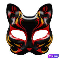 Mask 1 3D Model Vray