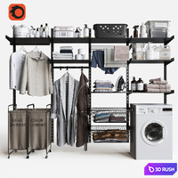 Laundry 4 3D Model Corona
