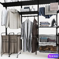 Laundry 4 3D Model Corona