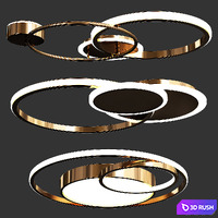 Medea ceiling lamp collection 3D Model Vray