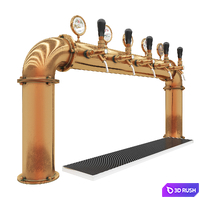 Beer Towers 2 3D Model Corona