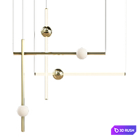 WAND 3D Model Vray, Corona