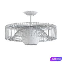 FLUSH CEILING 3D Model Vray