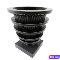 Vase pebble 3D Model Vray