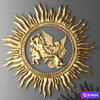 Decor "Sun" 3D Model Vray