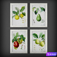 Paintings74 3D Model Vray