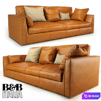 SOFA B&amp;B Italia RICHARD 3D Model Vray