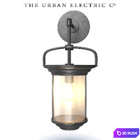 The URBAN ELECTRIC HIGHTOWER WALL 3D Model Vray