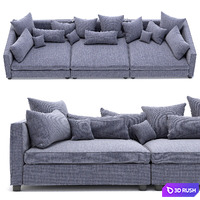 Bolia Mr.Big Sofa 3D Model Corona