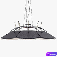 1stdibs Large Scientific Medical Parabolic Mirror Lamp 3D Model Vray