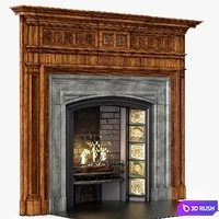 Westland Chimneypieces Victorian Stock No: 13248 3D Model Vray