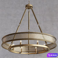Eichholtz Chandelier Savoie 3D Model Corona