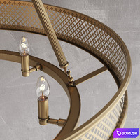 Eichholtz Chandelier Savoie 3D Model Corona