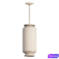 Arteriors Gillespie Pendant 3D Model Corona