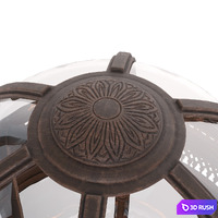 Ceiling lamp Eichholtz Ceiling Lamp Residential cooper 3D Model Corona