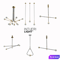 SS with Pendant set 2 3D Model Vray