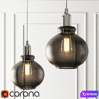 Lampex crystal lux 86897 3D Model Corona