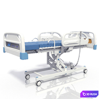 Medical armchair-bed for delivery 3D Model