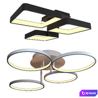 Fixtures. Collection number 19 3D Model Vray, Corona
