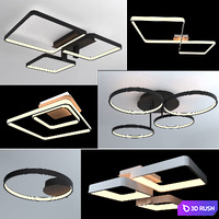 Fixtures. Collection number 19 3D Model Vray, Corona