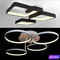 Fixtures. Collection number 19 3D Model Vray, Corona