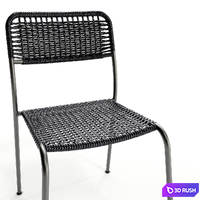 Table and chair IKEA VIHOLMEN 3D Model Vray, Corona
