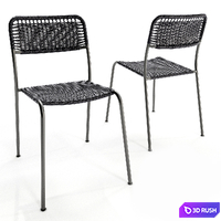 Table and chair IKEA VIHOLMEN 3D Model Vray, Corona