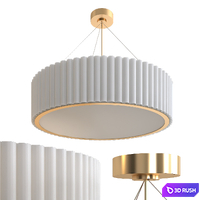 Palati large hanging shade 3D Model
