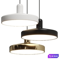 Marzais Creations Akio Pendant Lamp 3D Model Vray, Corona