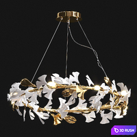 Cosmo Flower Chandelier - 60 3D Model Vray
