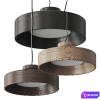 Atipico Pesi Pendant lamp 3D Model Vray