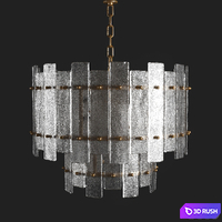 Chandelier Caprera Eichholtz 3D Model Vray, Corona