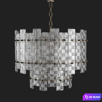 Chandelier Caprera Eichholtz 3D Model Vray, Corona