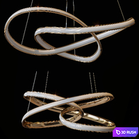 Pendant chandeliers SEAGULL by Lampatron ⌀ 60cm ⌀ 80cm 3D Model Corona