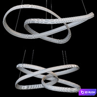 Pendant chandeliers SEAGULL by Lampatron ⌀ 60cm ⌀ 80cm 3D Model Corona