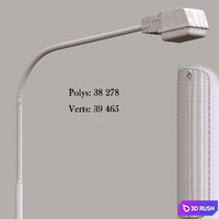 Street Light 02 3D Model Corona