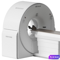 MinFound - ScintCare Blue 755 CT scanner 3D Model Vray, Corona