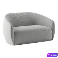 Lobby 2 Seater by Wendeblo 3D Model Corona