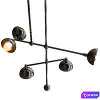 TRAPEZE collection 3D Model Vray
